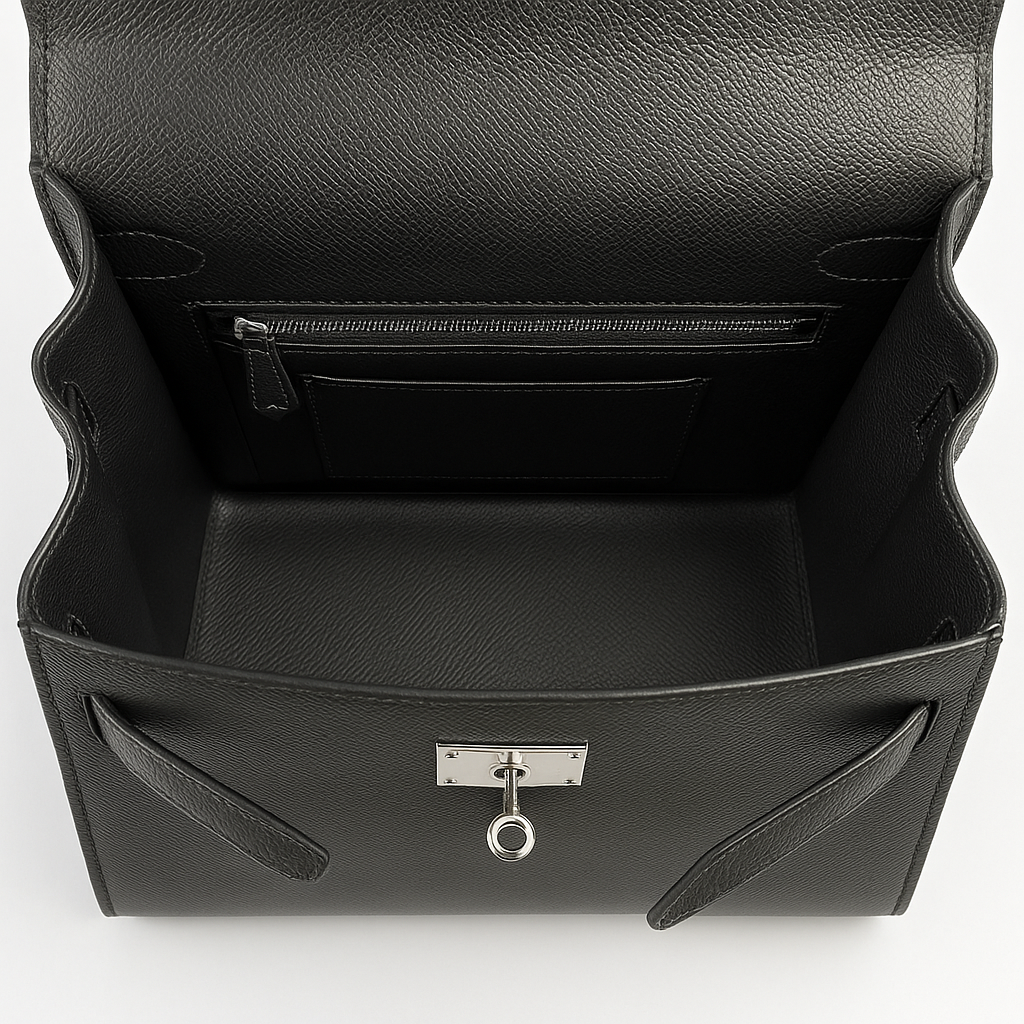 Image of Elegant Structured Top Handle Crossbody Bag for Women