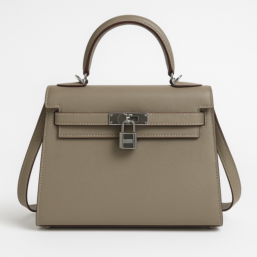 Image of Elegant Structured Top Handle Crossbody Bag for Women