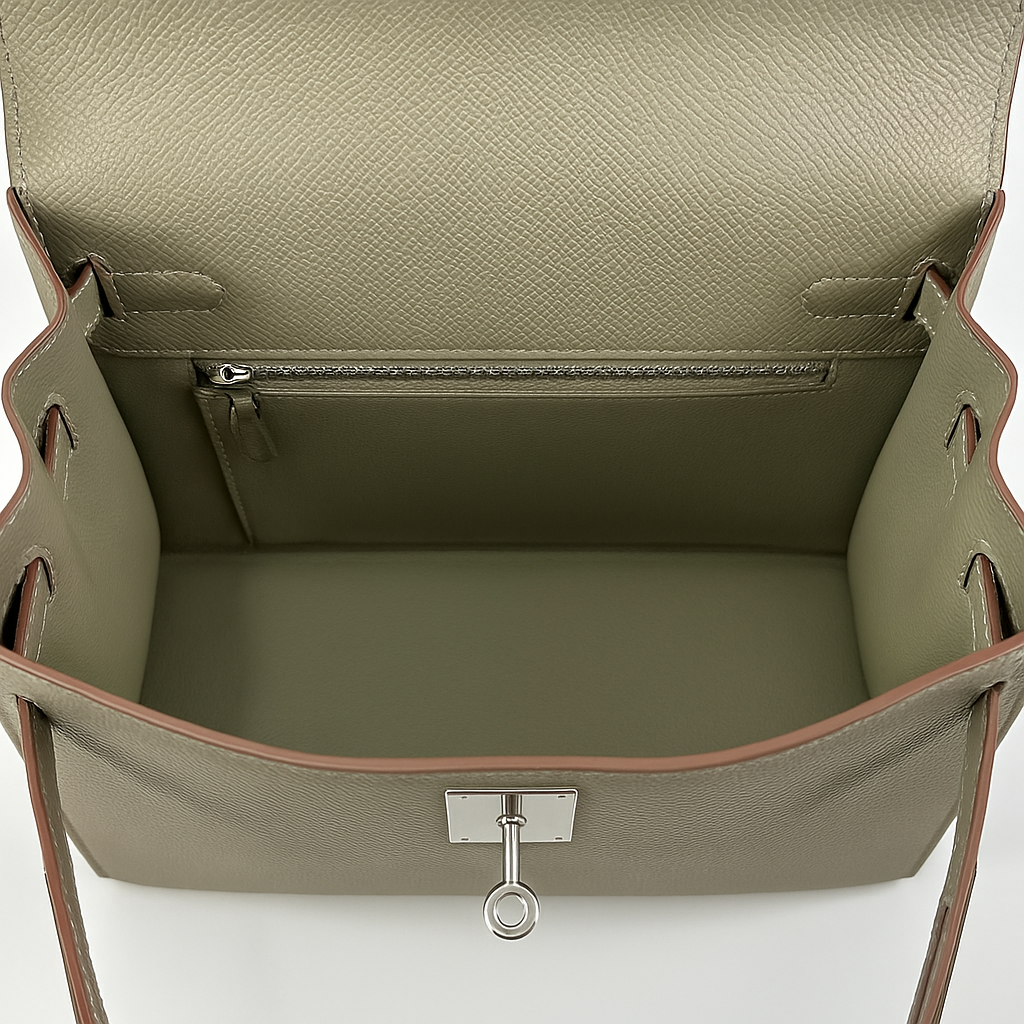 Image of Elegant Structured Top Handle Crossbody Bag for Women