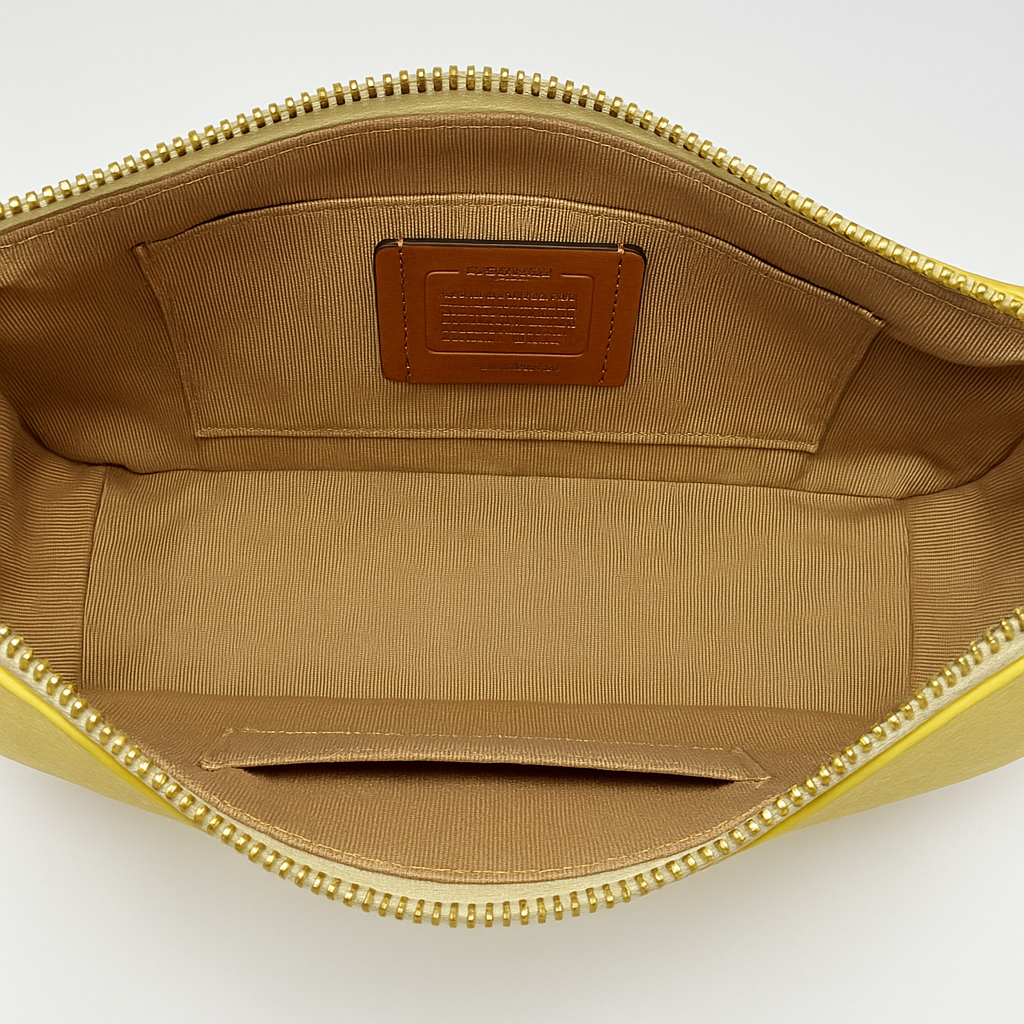 Image of Signature Print Shoulder Bag with Decorative Charm