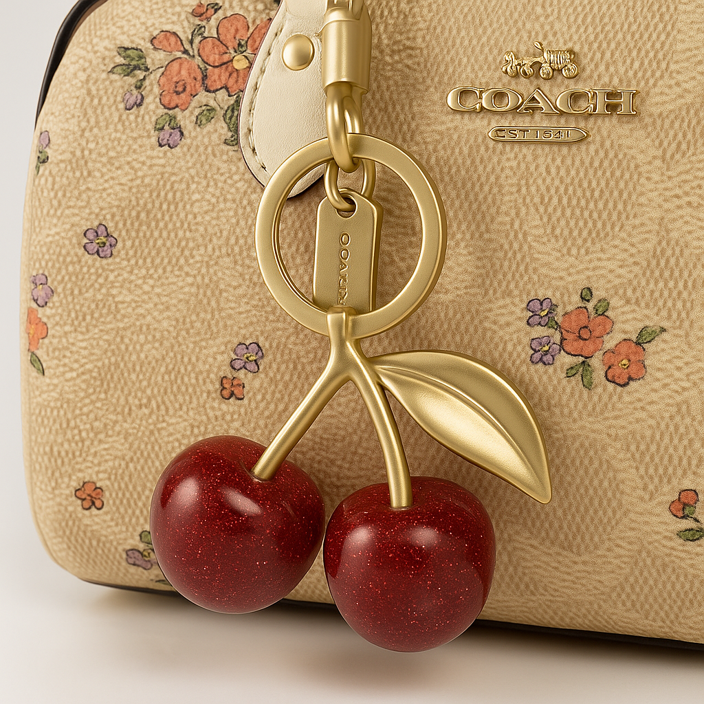 Image of Signature Print Top Handle Mini Satchel Bag