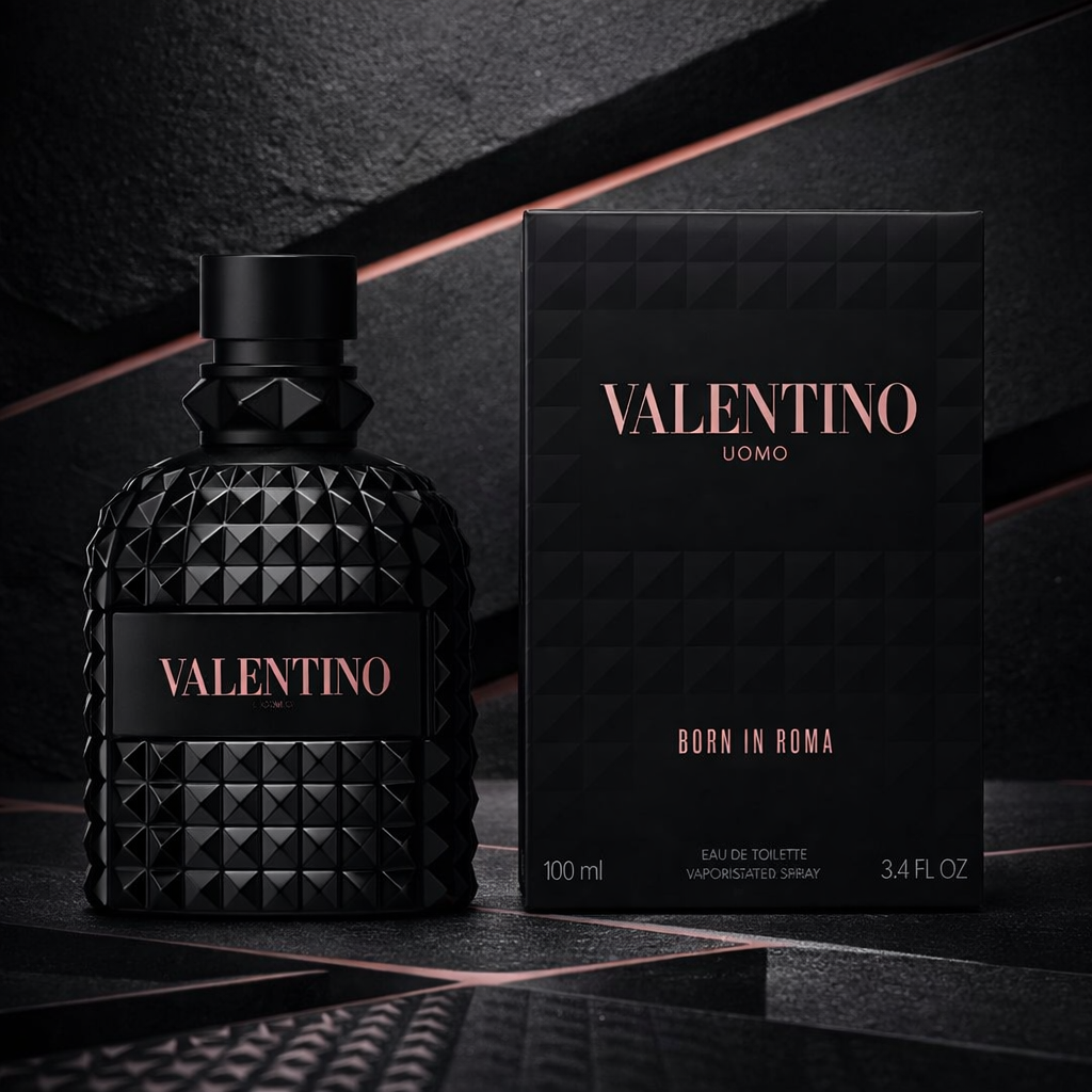 Image of Valentino Uomo Born in Roma Eau de Toilette 100ml – Bold & Modern Men’s Fragrance