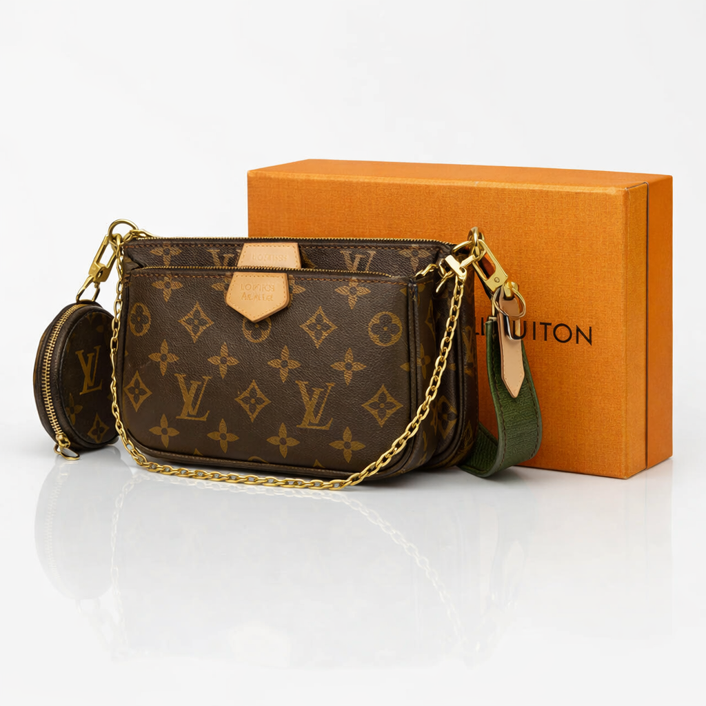 Image of Multi Pochette Monogram Bag