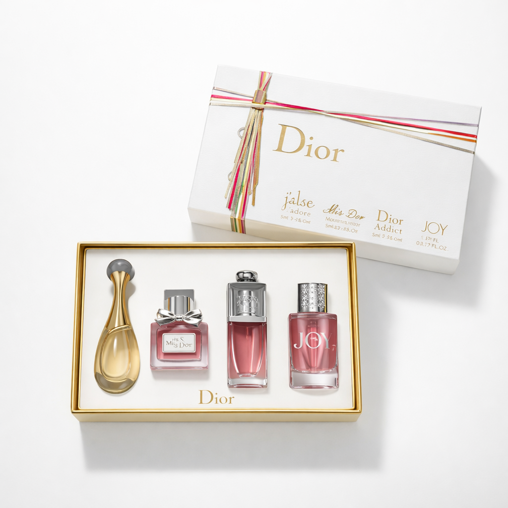 Image of Luxury Floral Fragrance Gift Set for Women – 4 Mini Perfumes
