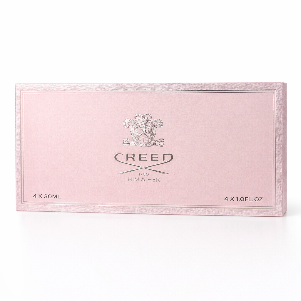 Image of Luxury Inspired Unisex Perfume Gift Set – 4 Mini Bottles (Fresh, Floral & Woody Collection)