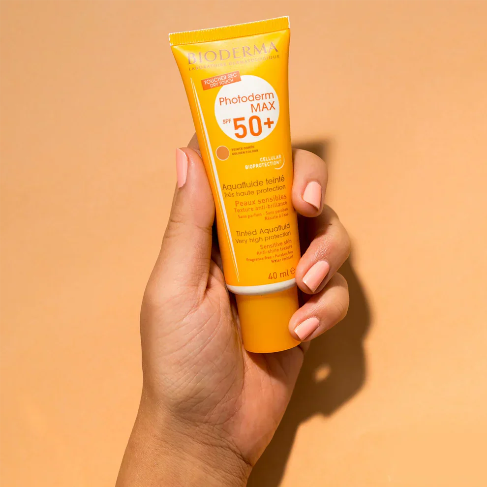 Image of Bio derma Protoderm Cover Touch SPF 50+ Mineral Sunscreen – High Coverage, Oil Control