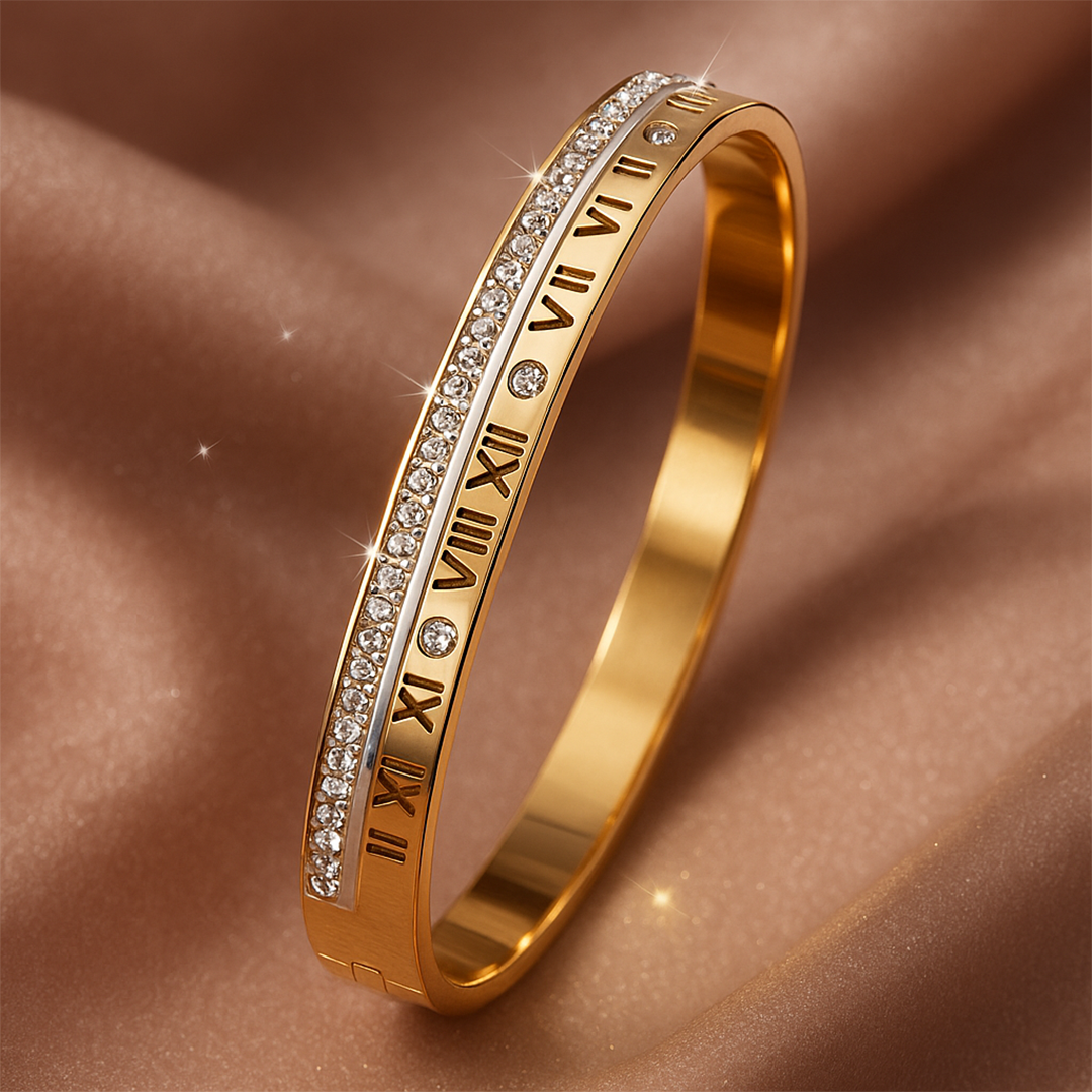 Image of Timeless Elegance Roman Numeral Bracelet