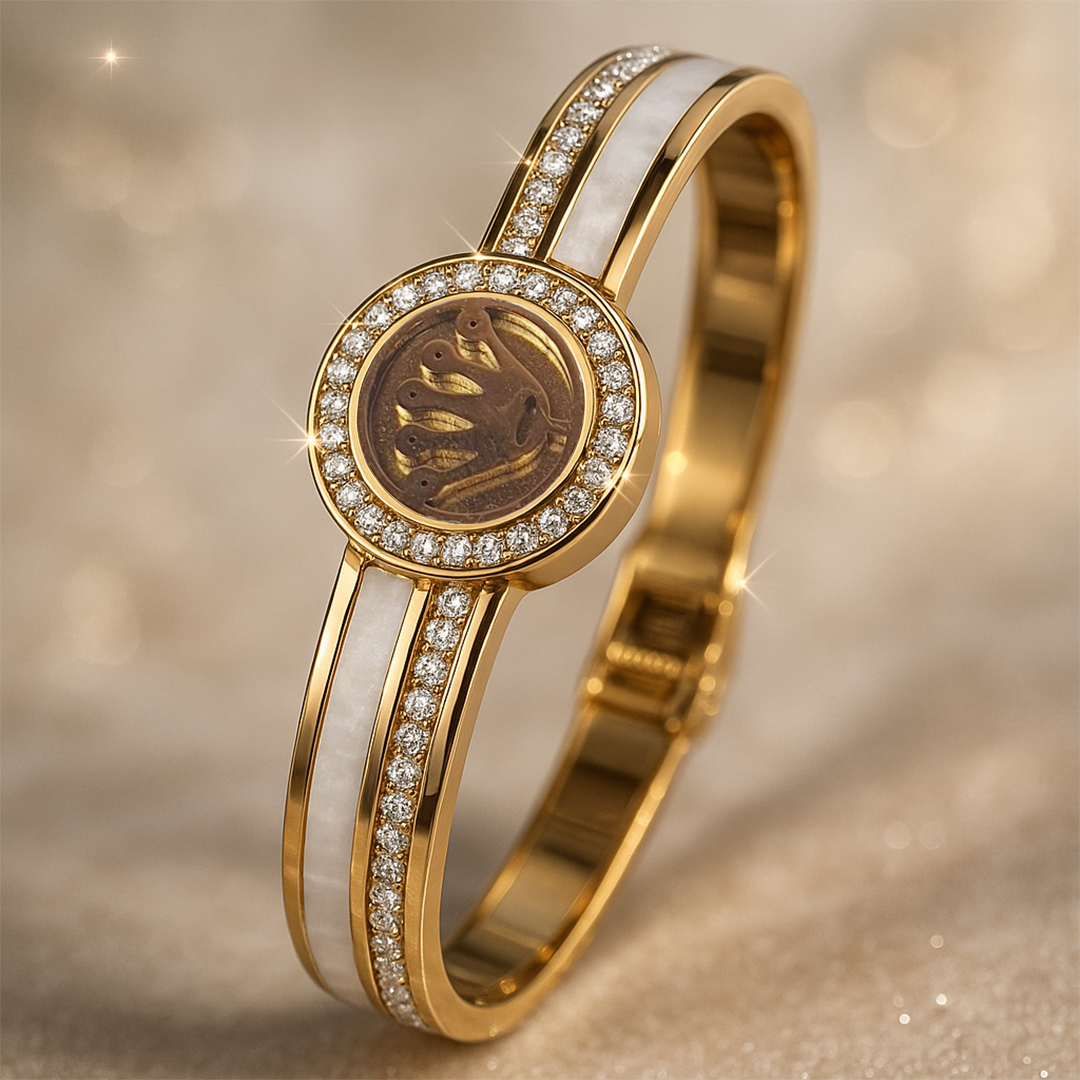 Image of Rolex Regalia Crown Enamel Bangle