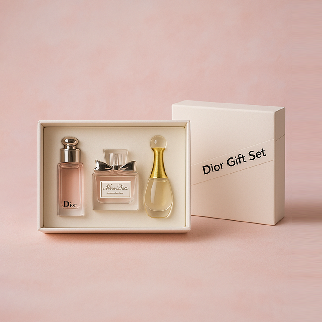 Image of Dior Perfume Set Of 3 Original Quality (Fresh Dubai Import)