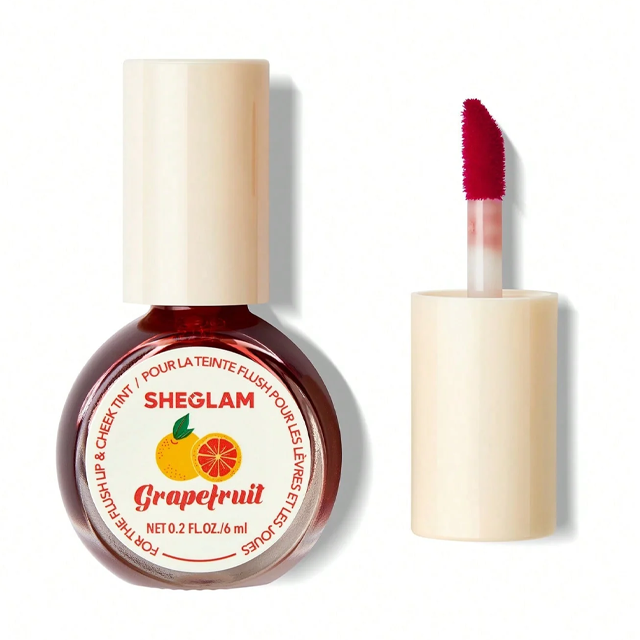 Image of She glam Lip & Cheek Tint – Strawberry (2-in-1 Flush Tint)