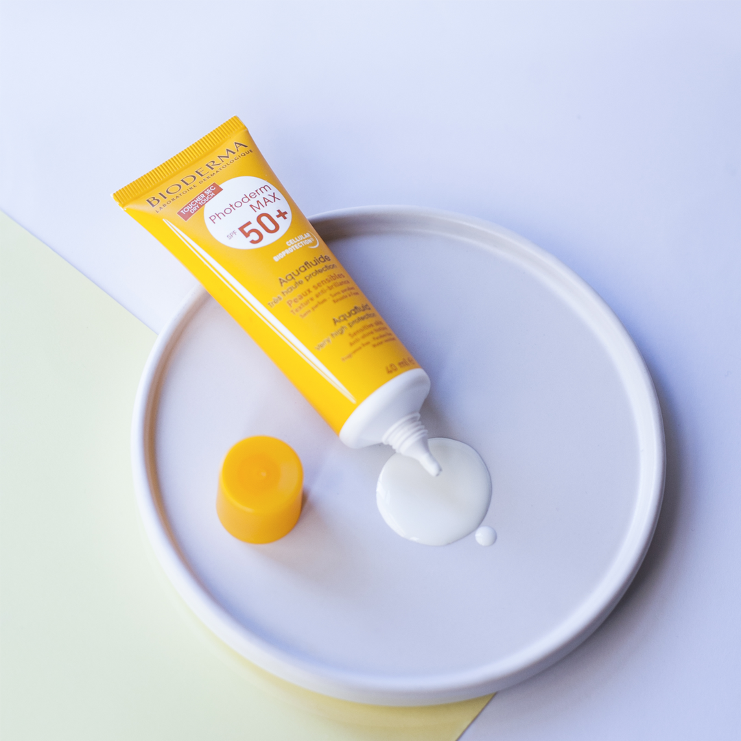 Image of Bio derma Protoderm Cover Touch SPF 50+ Mineral Sunscreen – High Coverage, Oil Control