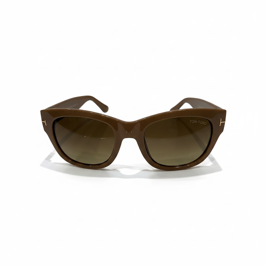 Image of Luxury Brown Square Sunglasses with Gradient Lenses – Unisex