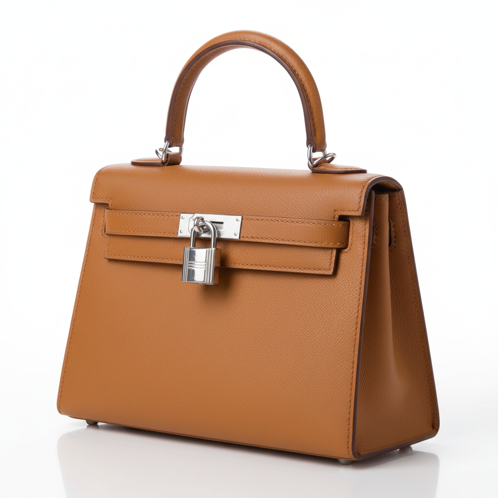 Image of Elegant Structured Top Handle Crossbody Bag for Women