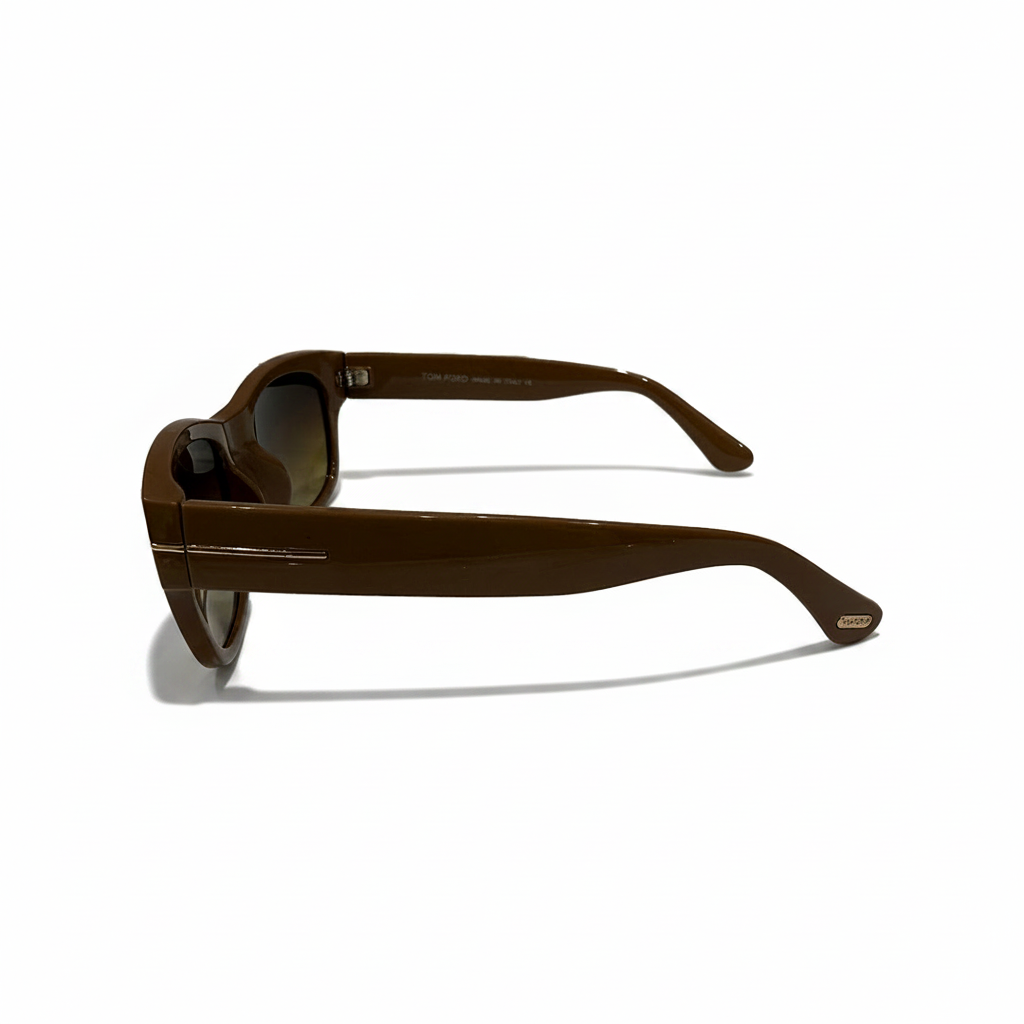 Image of Luxury Brown Square Sunglasses with Gradient Lenses – Unisex