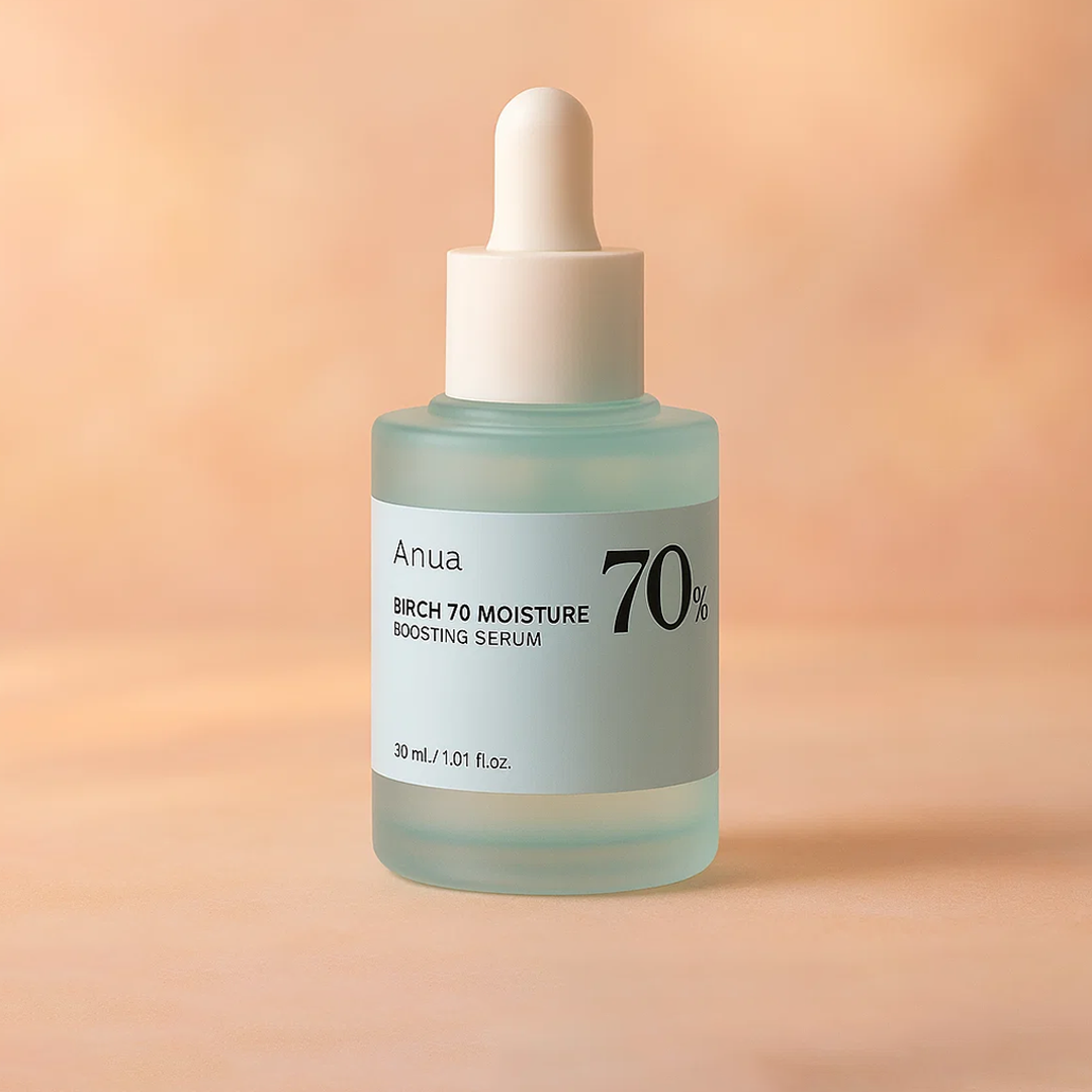 Image of Anua Birch 70 Moisture Boosting Serum – Hydrating & Skin-Soothing Korean Serum (30ml)