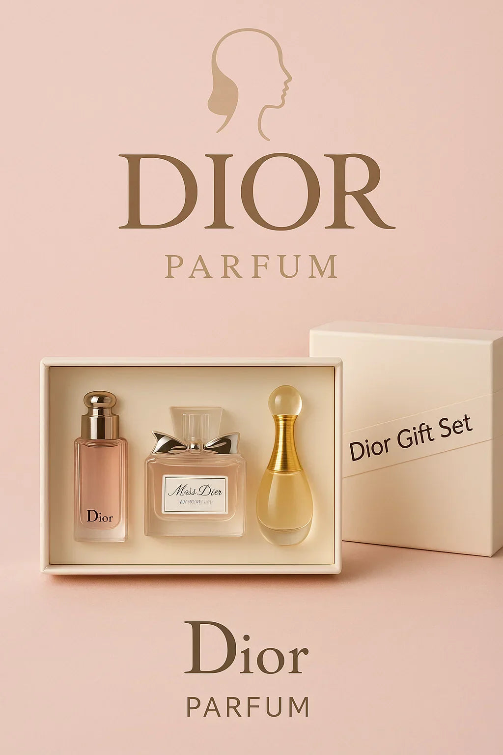 Image of Dior Perfume Set Of 3 Original Quality (Fresh Dubai Import)