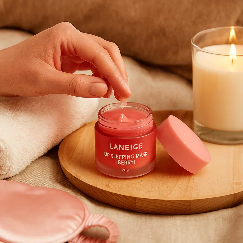 Image of Lineage Lip Sleeping Mask – Berry (20g)