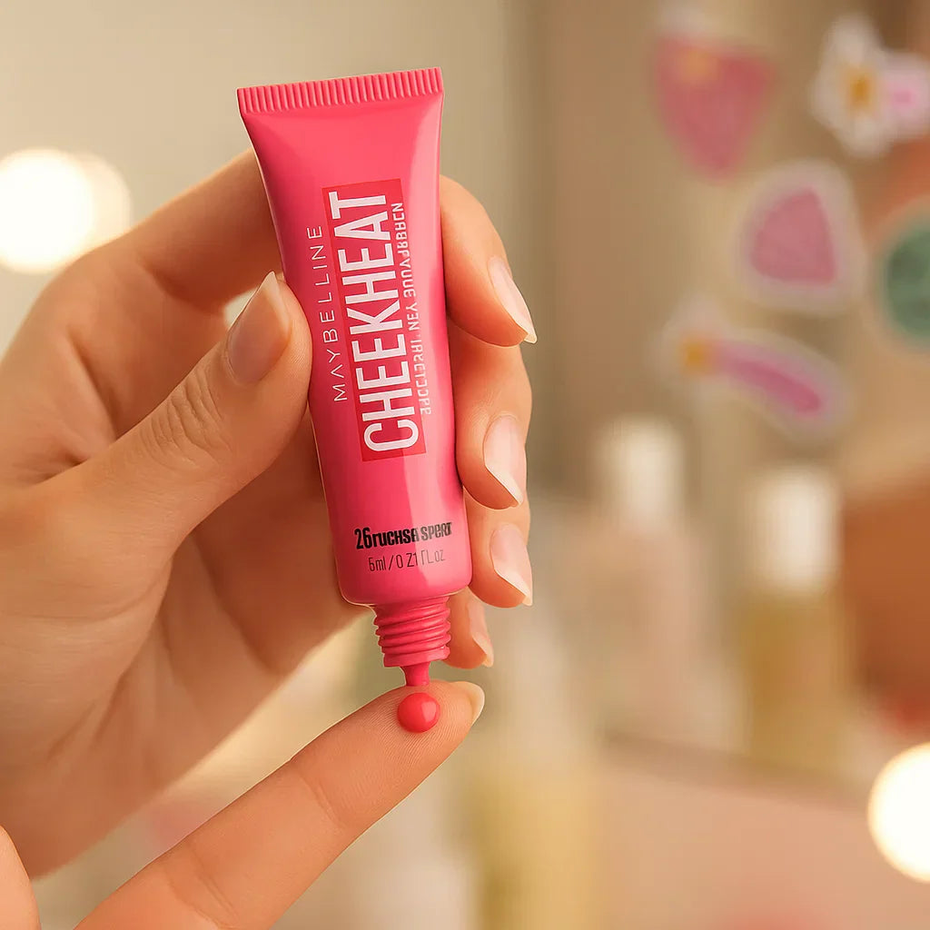 Image of Maybelline Cheek Heat Gel-Cream Blush – Fuchsia Spark