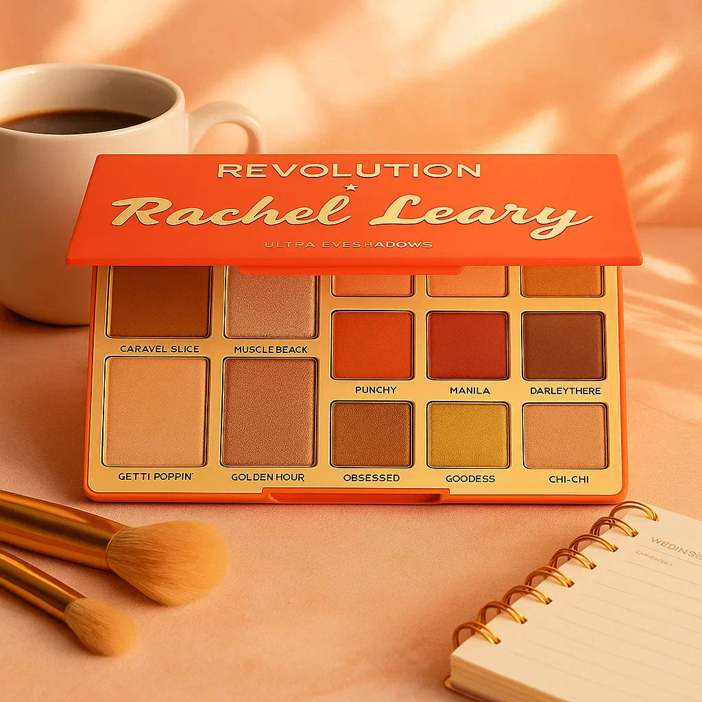 Image of Revolution Rachel Leary Ultra Eyeshadows Palette