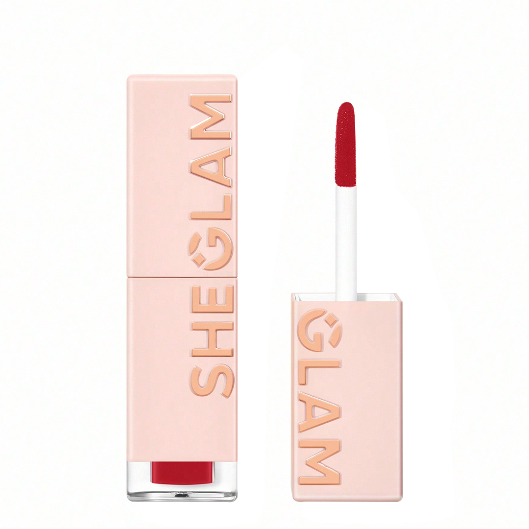 Image of SHEGLAM Luxe Velvet Liquid Lipstick – Soft Peach Nude