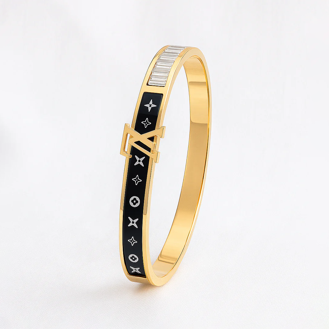 Image of LV Midnight Emblem Luxe Bangle