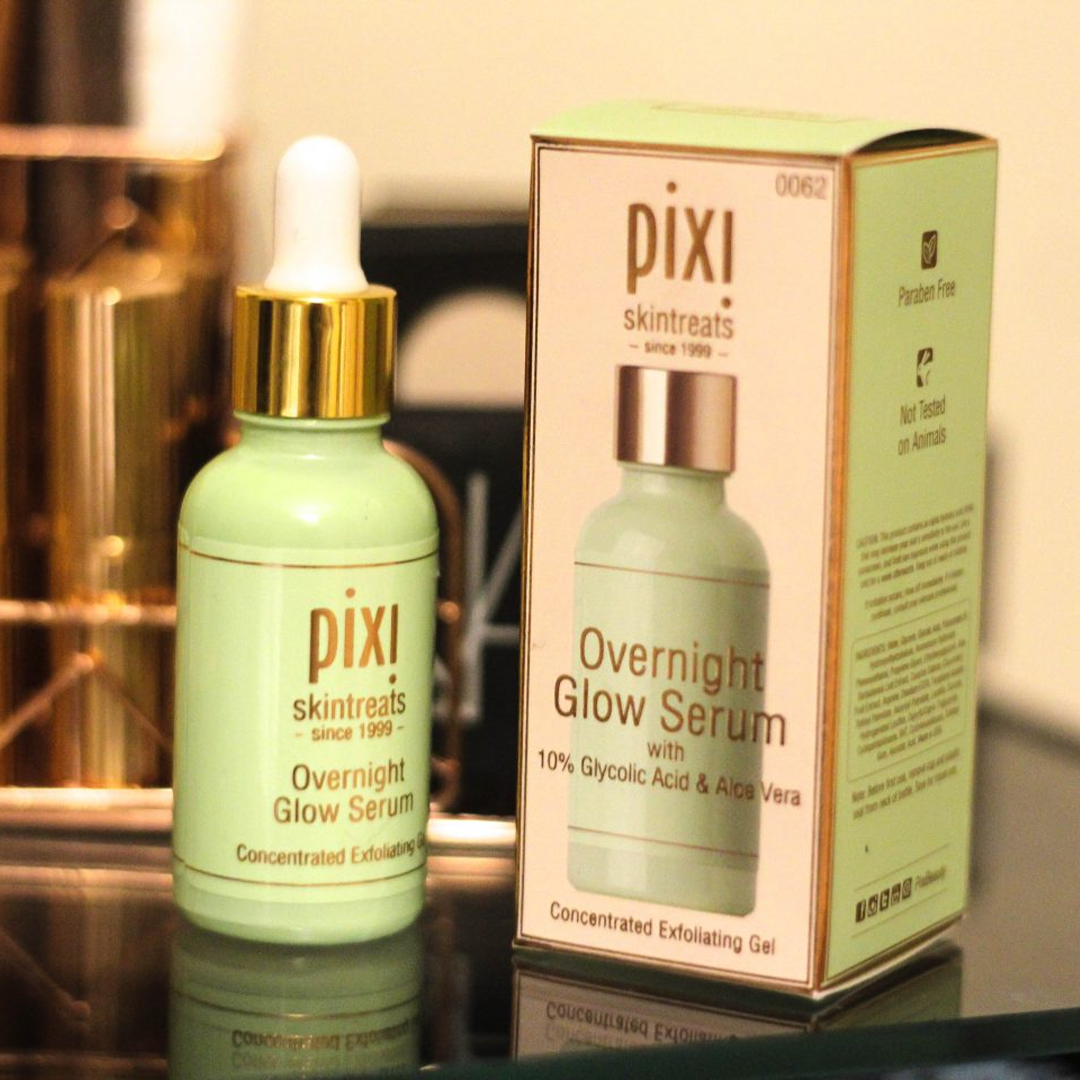 Image of Pixi Overnight Glow Serum – Concentrated Exfoliating Gel (30ml)