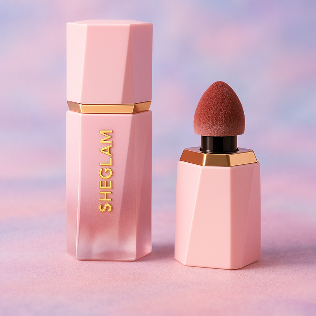 Image of She glam Color Bloom Liquid Blush – Buildable Soft-Matte Cheek Tint