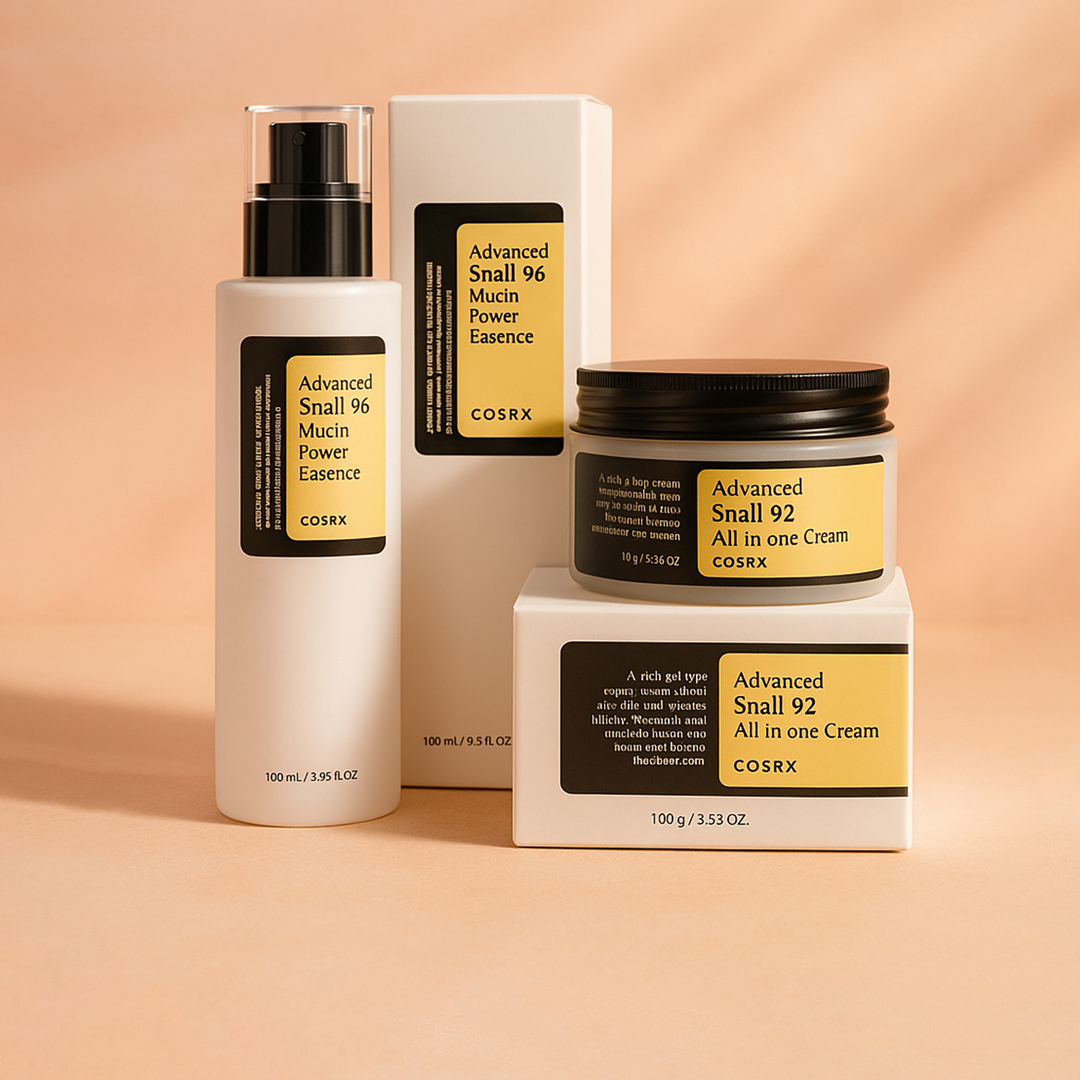 Image of COSRX Advanced Snail Duo – Snail 96 Mucin Power Essence & Snail 92 All-in-One Cream