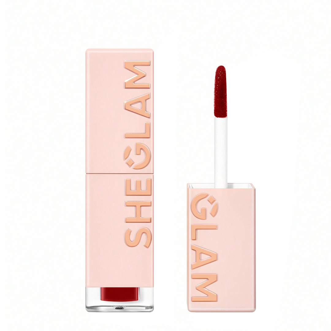 Image of SHEGLAM Luxe Velvet Liquid Lipstick – Soft Peach Nude